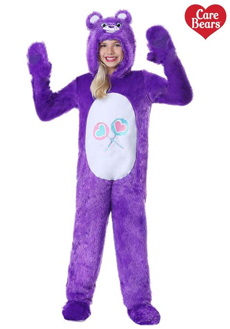 care bears halloween costumes|purple care bear costume kid.